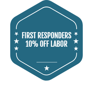 First Responders %10 off labour